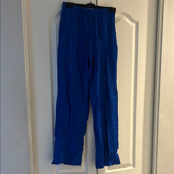 Zara Blue Pants - Picture 2 of 7